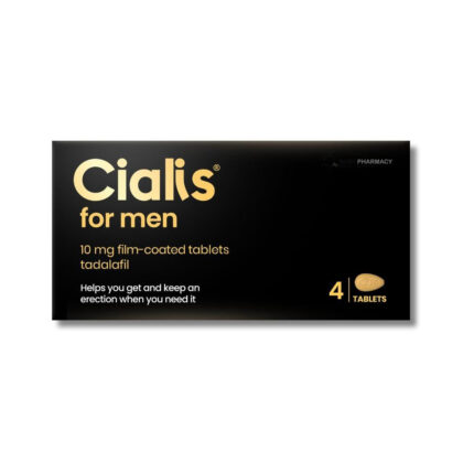 Cialis per uomo, compresse di tadalafil, confezione da 4