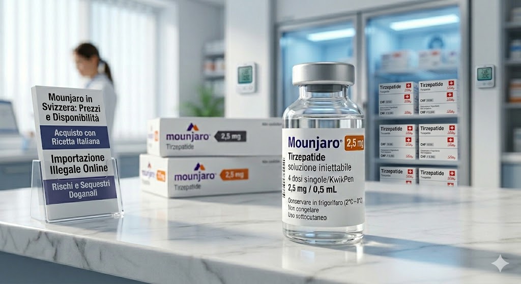 Mounjaro in Farmacia Svizzera: Prezzo, Regole di Acquisto e Cosa Sapere in Italia